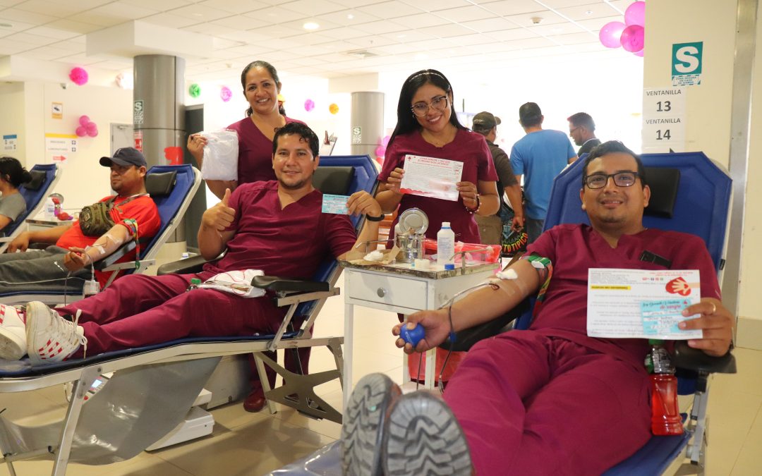 Hospital II-2 Tarapoto logra recolectar 115 unidades de sangre