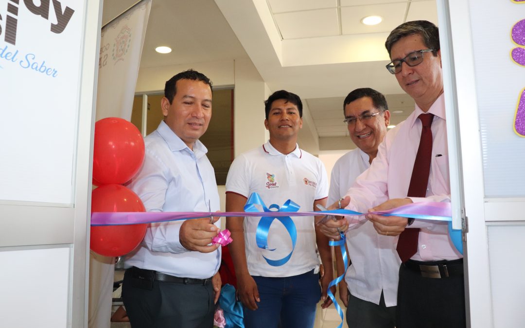 Hospital Tarapoto inaugura “Yachay Wasi”, la primera escuela al interior de un hospital de San Martín.